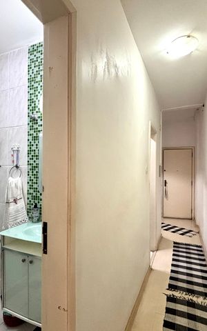 Apartamento à venda com 40m², 1 quarto e sem vagaBanheiro social 