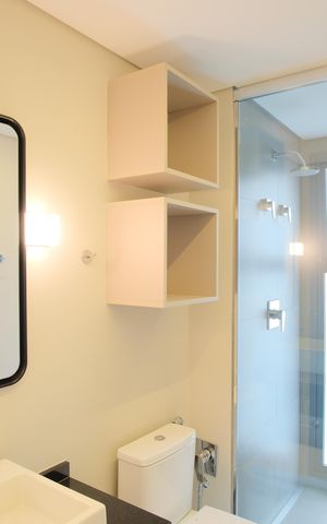 Studio para alugar com 38m², 1 quarto e sem vagaBanheiro Social