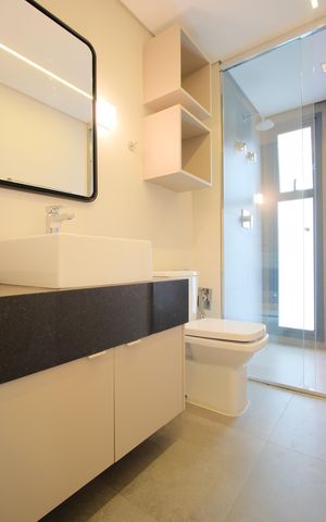 Studio para alugar com 38m², 1 quarto e sem vagaBanheiro Social