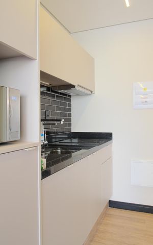 Studio para alugar com 38m², 1 quarto e sem vagaCozinha