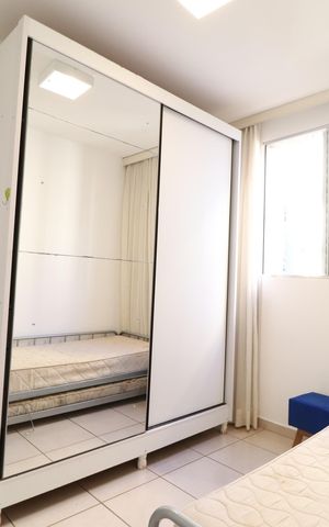 Apartamento para alugar com 45m², 2 quartos e 1 vagaQuarto 2