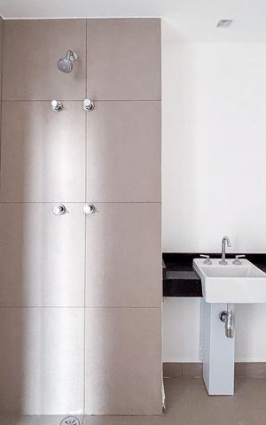 Studio à venda com 25m², 1 quarto e sem vaga Studio à venda com 25m², 1 quarto e sem vagaBanheiro