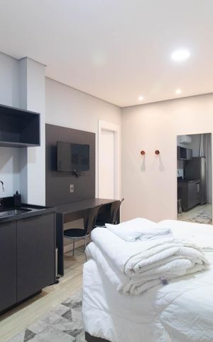 Apartamento à venda com 26m², 1 quarto e sem vagaSala/Quarto
