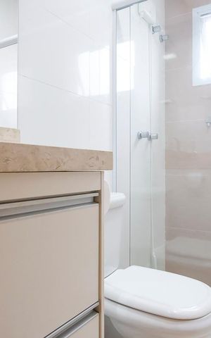 Casa à venda com 220m², 3 quartos e 4 vagasBanheiro da suíte 3