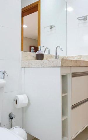 Casa à venda com 220m², 3 quartos e 4 vagasBanheiro da suíte