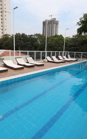 Apartamento à venda com 32m², 2 quartos e sem vagaÁrea comum - Piscina