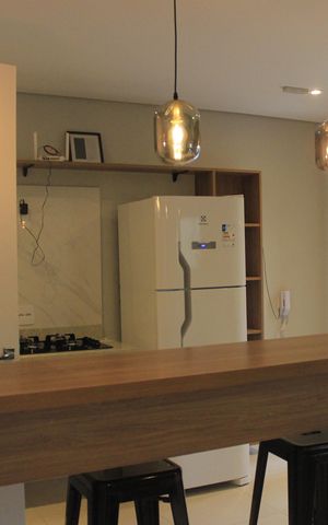 Apartamento para alugar com 35m², 2 quartos e 1 vagaÁrea comum - Salão de festas