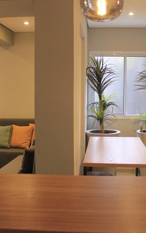 Apartamento para alugar com 35m², 2 quartos e 1 vagaÁrea comum - Salão de festas