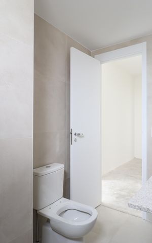 Apartamento à venda com 141m², 3 quartos e 2 vagasBanheiro da Suíte 3