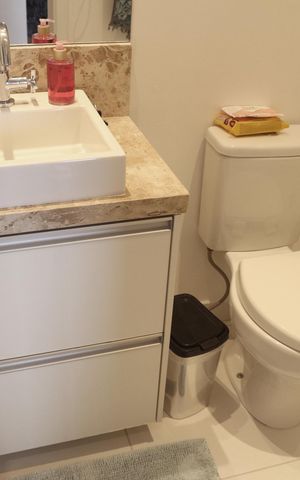 Apartamento à venda com 58m², 2 quartos e 1 vagaBanheiro da Suíte 1