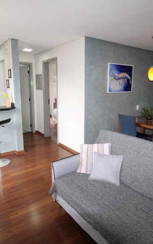 Apartamento para alugar com 52m², 1 quarto e 1 vagaSala