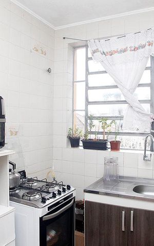 Apartamento à venda com 45m², 1 quarto e sem vagaCozinha + Área de Serviço