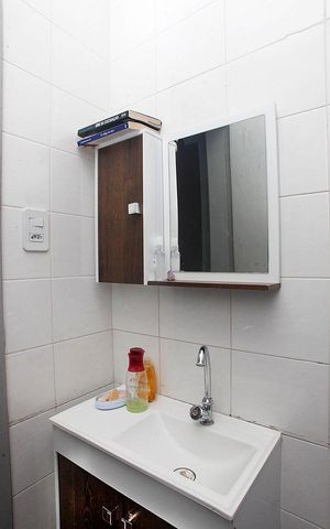 Apartamento à venda com 45m², 1 quarto e sem vagaBanheiro