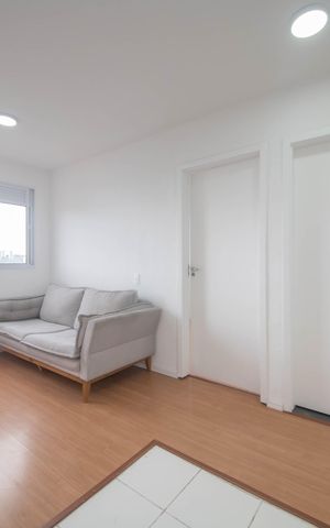 Apartamento para alugar com 35m², 2 quartos e 1 vagaSala
