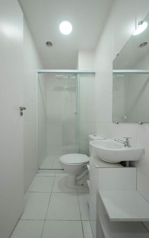 Apartamento para alugar com 35m², 2 quartos e 1 vagaBanheiro