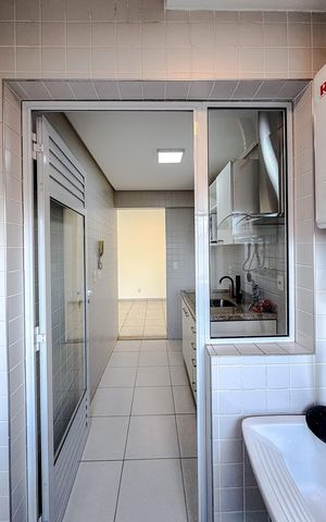 Studio para alugar com 43m², 1 quarto e 1 vaga Studio para alugar com 43m², 1 quarto e 1 vagaÁrea de Serviço