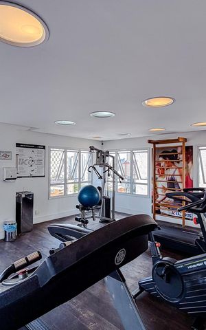 Studio para alugar com 43m², 1 quarto e 1 vaga Studio para alugar com 43m², 1 quarto e 1 vagaÁrea comum - Academia