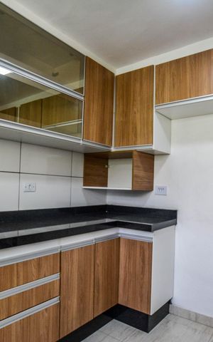 Apartamento à venda com 53m², 2 quartos e 1 vaga Apartamento à venda com 53m², 2 quartos e 1 vagaCozinha e Área de Serviço
