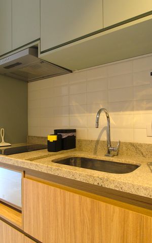 Studio à venda com 45m², 1 quarto e 1 vagaStudio 