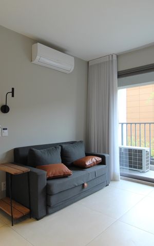 Studio à venda com 45m², 1 quarto e 1 vagaStudio 