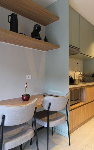 Studio à venda com 45m², 1 quarto e 1 vagaStudio 