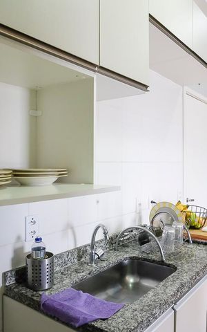 Studio à venda com 44m², 1 quarto e 1 vagaCozinha