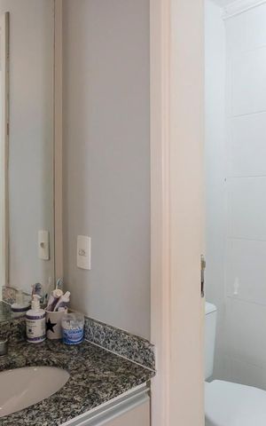 Studio à venda com 44m², 1 quarto e 1 vagaBanheiro