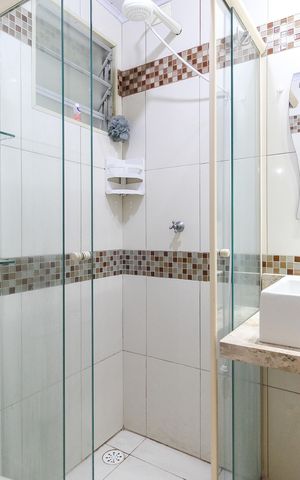 Apartamento para alugar com 45m², 2 quartos e 1 vaga Apartamento para alugar com 45m², 2 quartos e 1 vagaBanheiro
