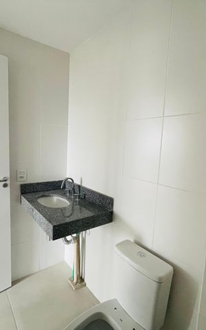 Apartamento à venda com 59m², 2 quartos e 1 vaga Apartamento à venda com 59m², 2 quartos e 1 vagaBanheiro 2