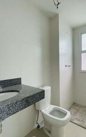 Apartamento à venda com 59m², 2 quartos e 1 vaga Apartamento à venda com 59m², 2 quartos e 1 vagaBanheiro 1