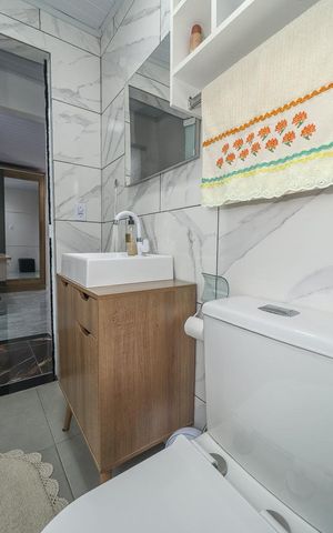 Casa à venda com 85m², 2 quartos e 1 vagaBanheiro