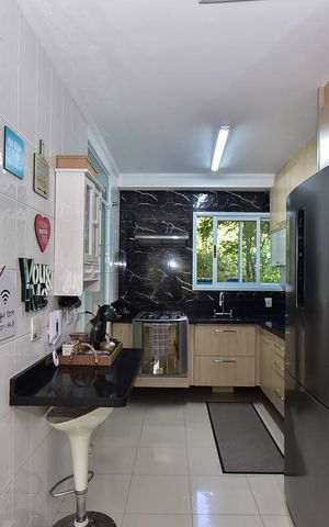 Apartamento à venda com 125m², 3 quartos e 2 vagasCozinha