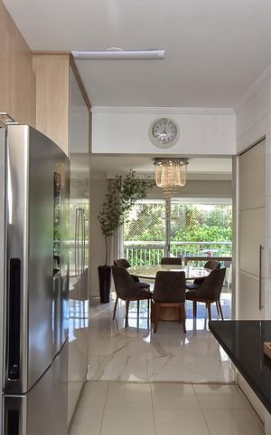 Apartamento à venda com 125m², 3 quartos e 2 vagasCozinha