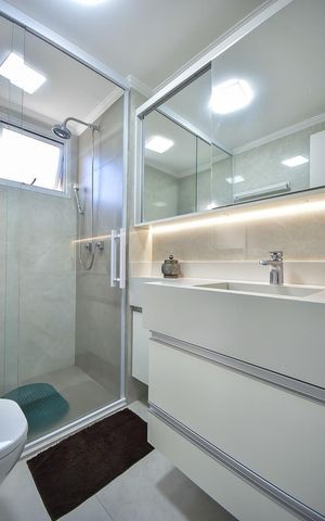 Apartamento à venda com 125m², 3 quartos e 2 vagasBanheiro da Suíte  3