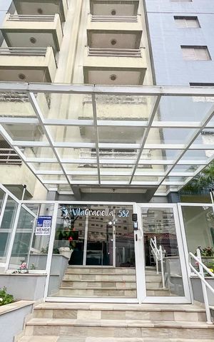 Apartamento à venda com 127m², 3 quartos e 2 vagasFachada 