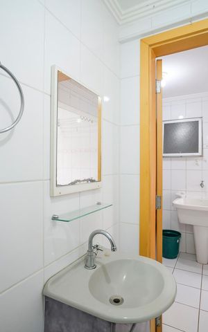 Apartamento à venda com 127m², 3 quartos e 2 vagasBanheiro de Serviço