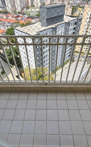 Apartamento para alugar com 58m², 1 quarto e 1 vaga Apartamento para alugar com 58m², 1 quarto e 1 vagaSacada