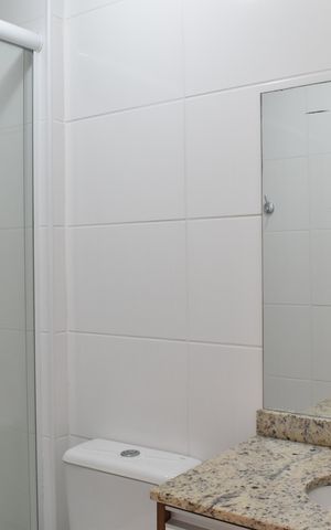 Apartamento para alugar com 56m², 2 quartos e 1 vagaBanheiro
