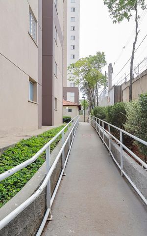 Apartamento para alugar com 47m², 2 quartos e 1 vagaRampa de acesso