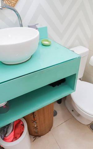 Apartamento para alugar com 47m², 2 quartos e 1 vagaBanheiro Social