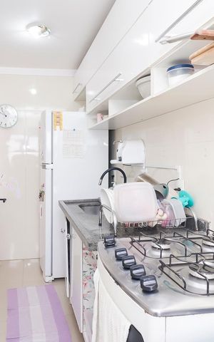 Apartamento para alugar com 47m², 2 quartos e 1 vagaCozinha e Área de Serviço