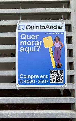 Studio à venda com 17m², 0 quarto e sem vaga Studio à venda com 17m², 0 quarto e sem vagaFachada - Placa