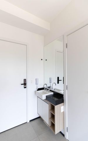 Studio à venda com 22m², 1 quarto e sem vaga Studio à venda com 22m², 1 quarto e sem vagaLavabo