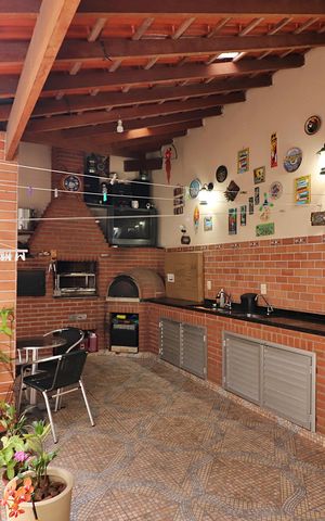 Casa à venda com 222m², 4 quartos e 6 vagasEspaço Gourmet