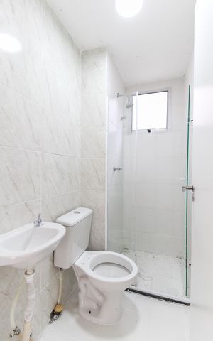 Apartamento à venda com 38m², 2 quartos e sem vaga Apartamento à venda com 38m², 2 quartos e sem vagaBanheiro