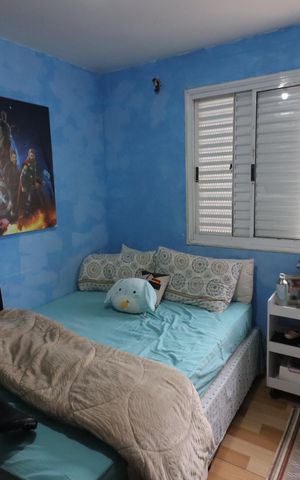Apartamento à venda com 47m², 2 quartos e 1 vagaQuarto 2