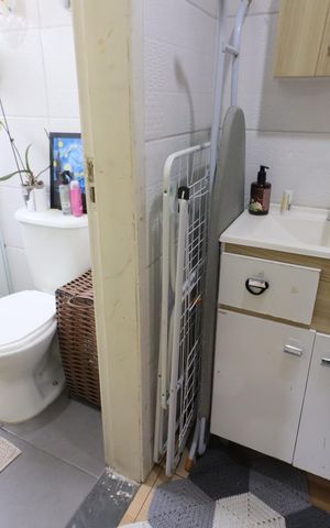 Apartamento à venda com 47m², 2 quartos e 1 vagaBanheiro Social
