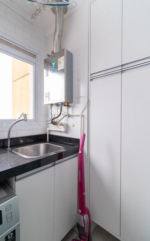 Apartamento à venda com 72m², 3 quartos e 2 vagasÁrea de Serviço