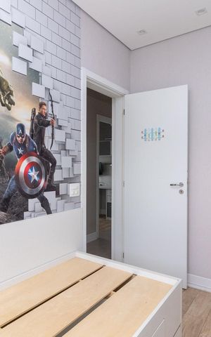 Apartamento à venda com 72m², 3 quartos e 2 vagasQuarto 1