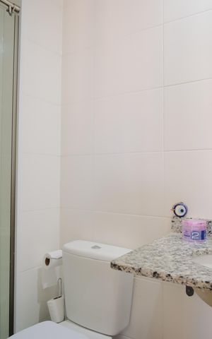 Apartamento para alugar com 55m², 2 quartos e 1 vagaBanheiro Social